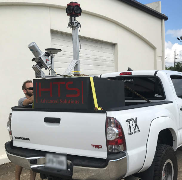 HTS Mapping Services at work: Lidar USA Snoopy Series-A on Truck